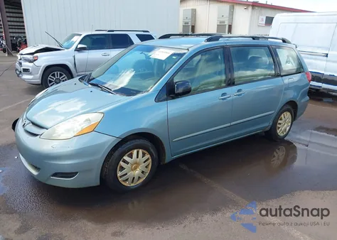 2007 Toyota Sienna Le из США, поврежденный, VIN 5TDZK23C97S064810